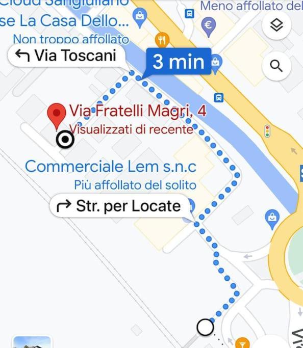 Ferienwohnung Mansarda Antica Milano San Giuliano Milanese Exterior foto